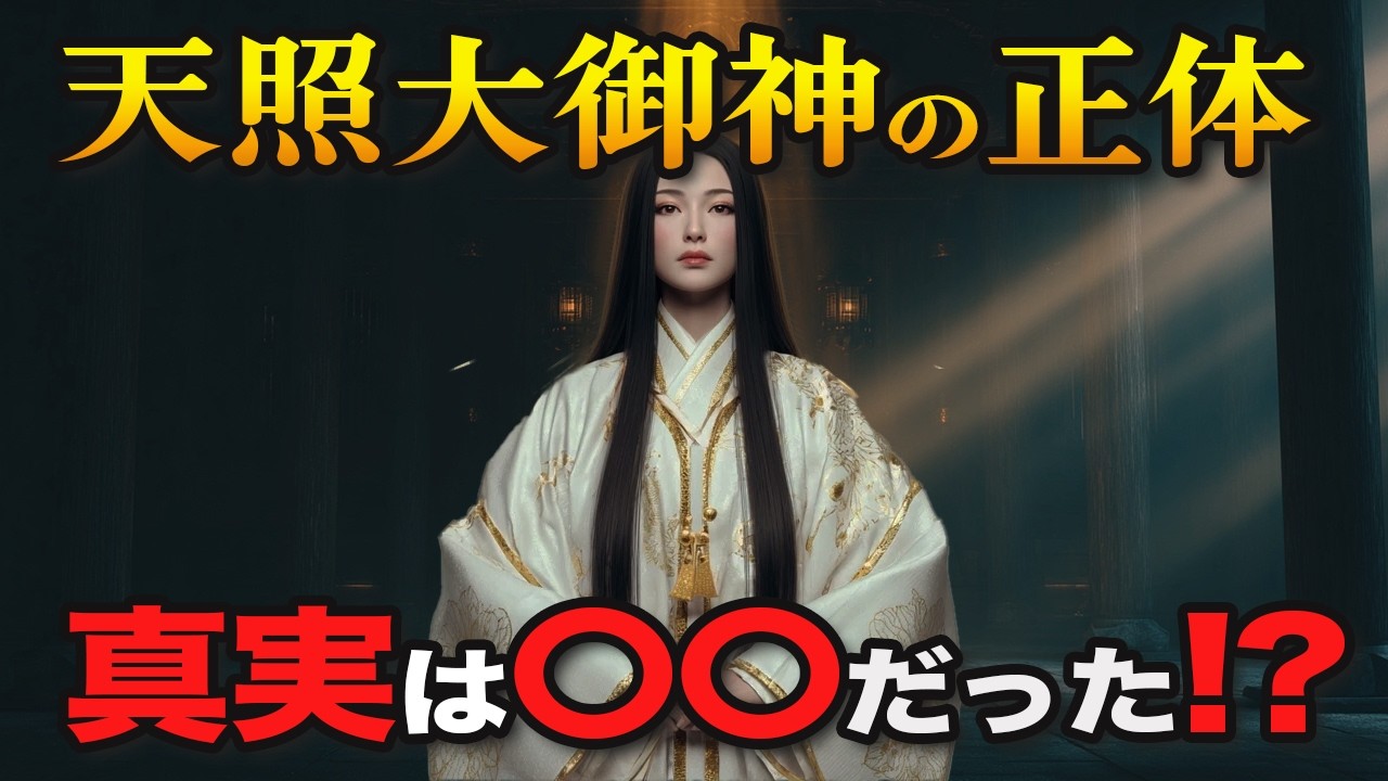 【常識崩壊】天照大神は女神か男神か。歴史に隠された“太陽の謎”