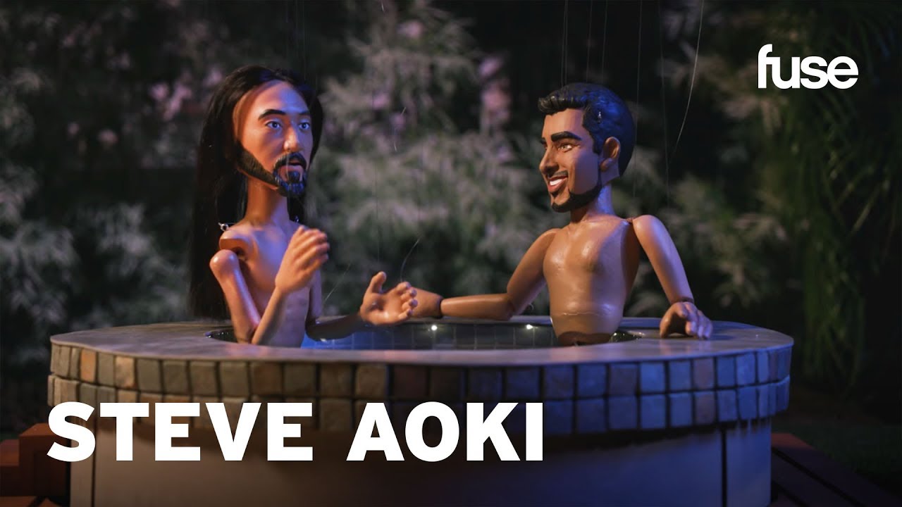Hot Tub After Show Ep. 5: Steve Aoki | The Hollywood Puppet Show | Fuse