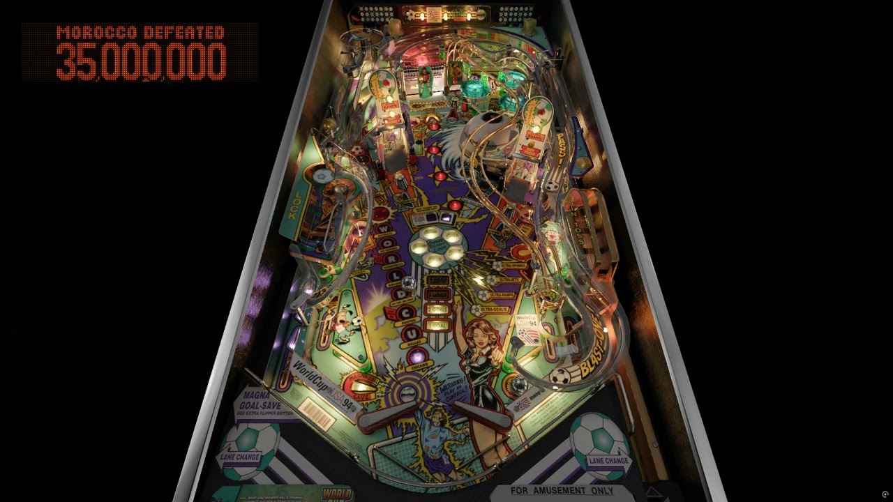 World Cup Soccer '94 (VPW v1.1) Pinball VPX