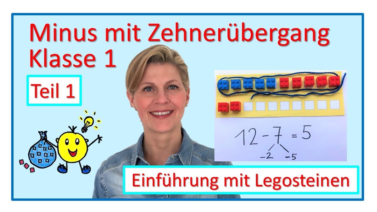 ZEHNERÜBERGANG minus Klasse 1 - Teil 1