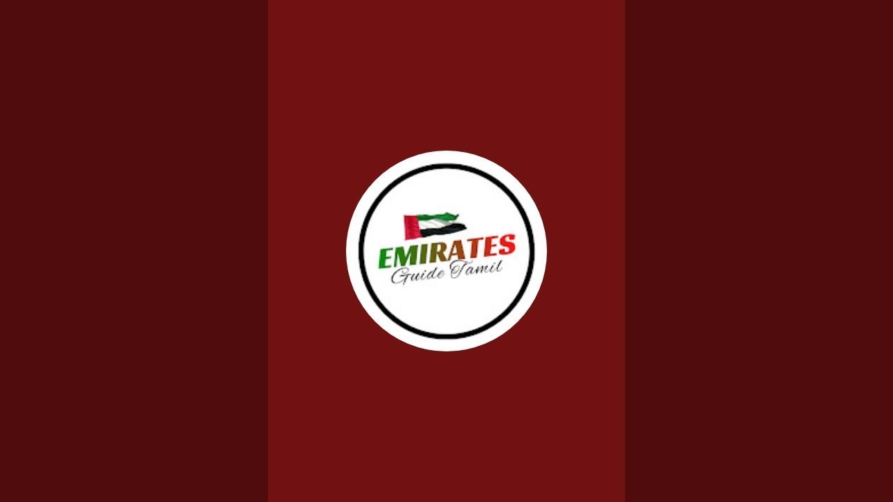 Emirates Guide Tamil #1 LIVE 