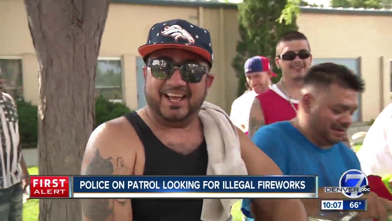 Denver Police are out on the streets cracking down on illegal fireworks this Fourth of July