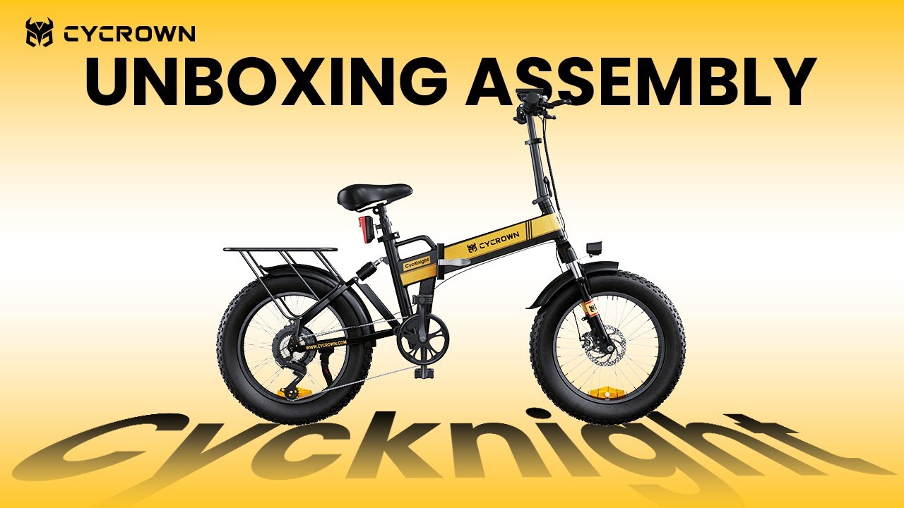 CYCROWN CycKnight Unboxing and Assembly | E-Bike Unboxing