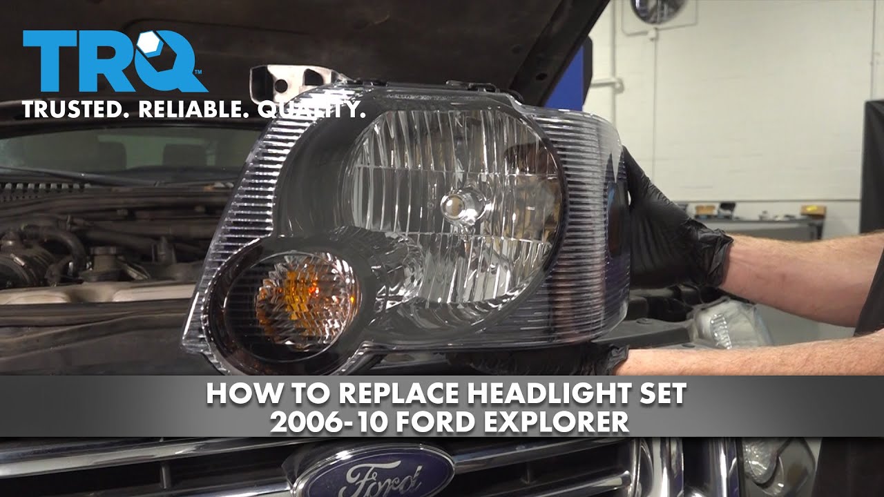 How to Replace Headlight Set 2006-10 Ford Explorer