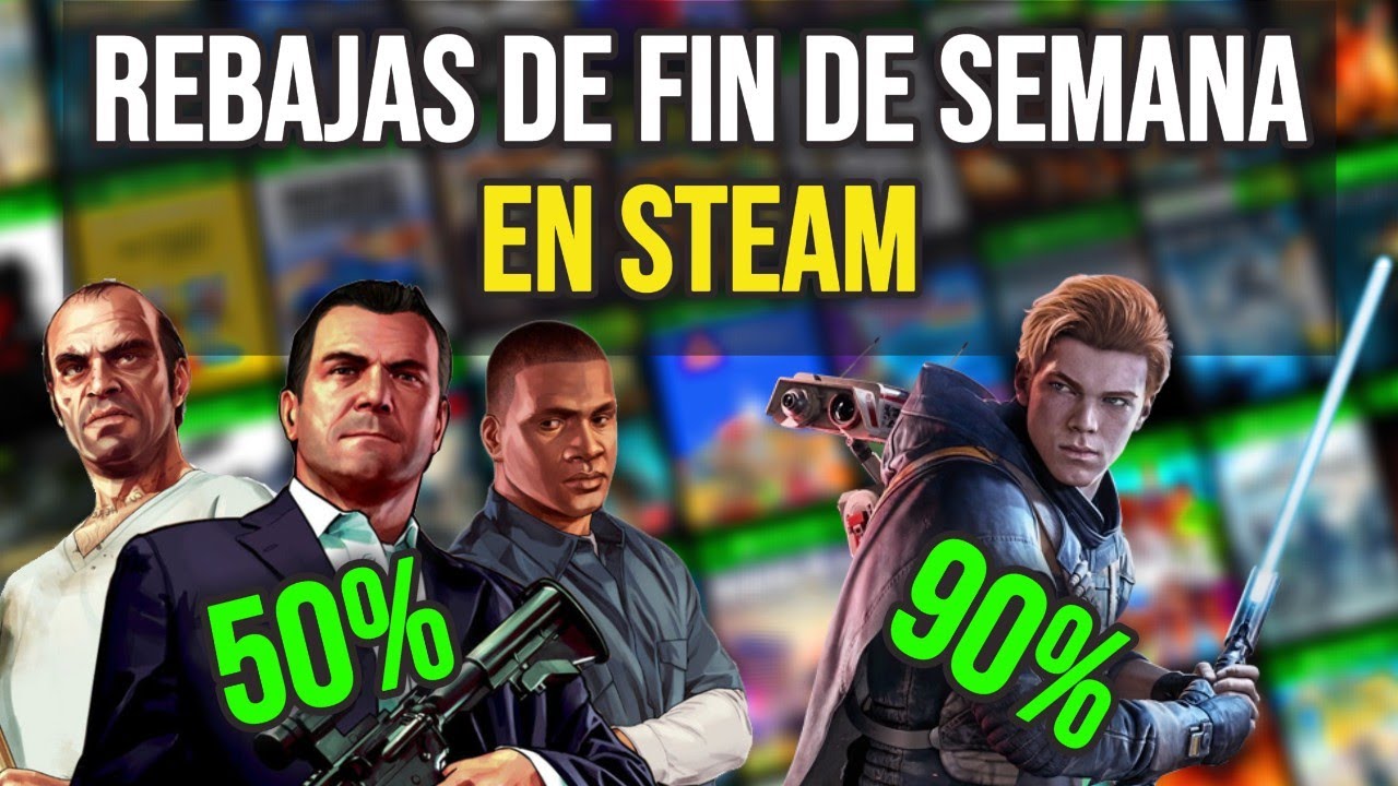 Las MEJORES OFERTAS del FIN de SEMANA en STEAM