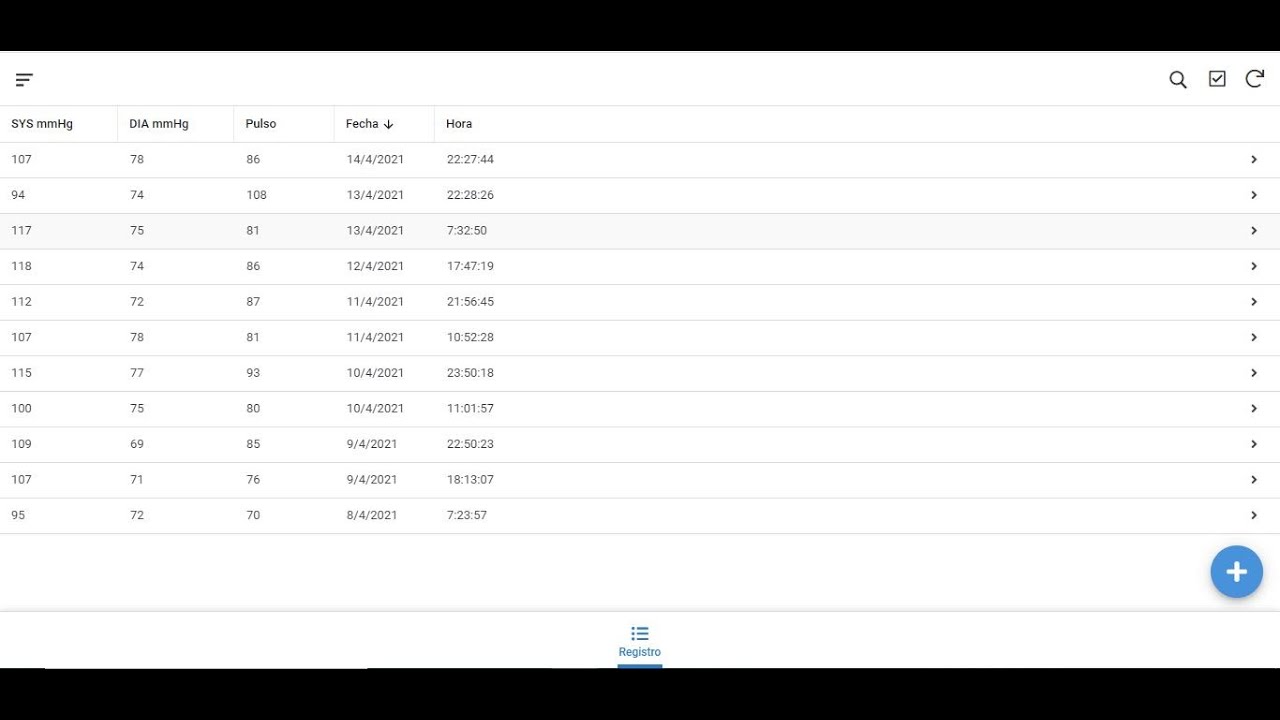 Crea tu app para el control de hipertensión