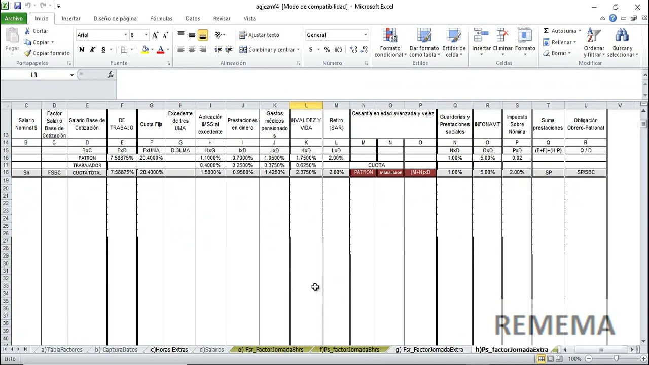 FASAR 2025 PARA NEODATA 2018, 2019, 2021 (FORMATO ACTUALIZADO A LA NUEVA LEY DEL SS Y LFT PARA 2025)