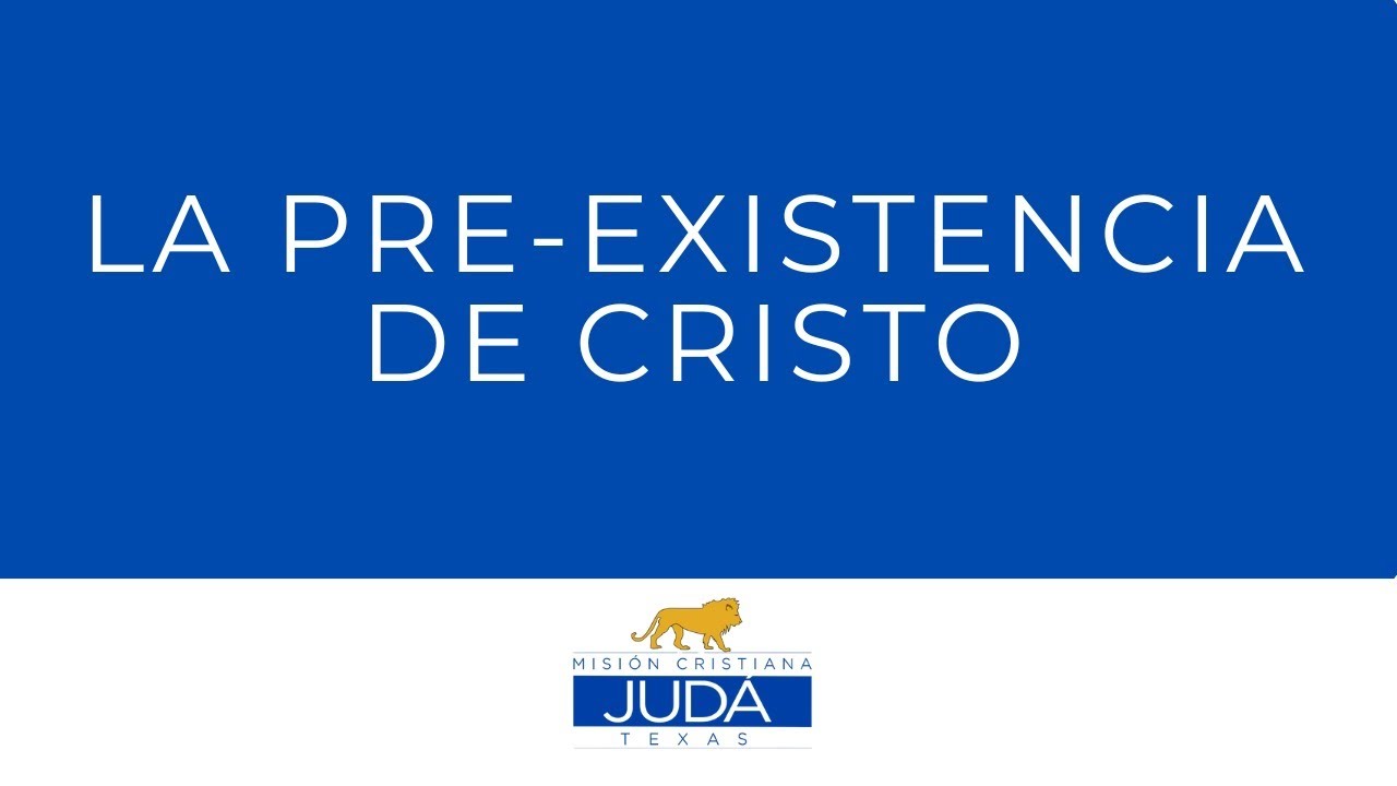 LA PRE-EXISTENCIA DE CRISTO | Pr. Eduardo Rodríguez H. | Domingo 04 enero 2026.