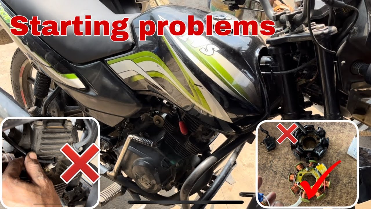 Tvs star sports starting problems/bike start thik se nahi leraha he