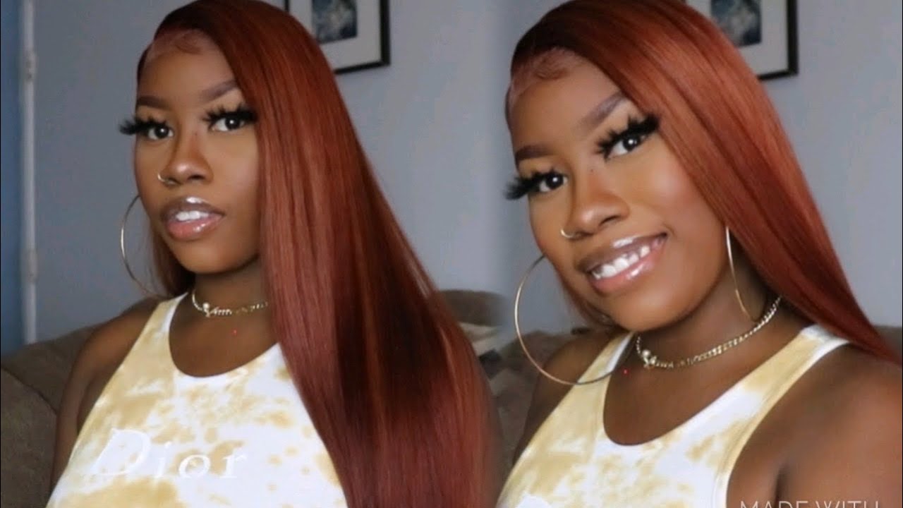 I Got Tired of Black Hair So I Dyed Mine Cinnamon FT UNice Hair (Hot Water Method) | THE TASTEMAKER
