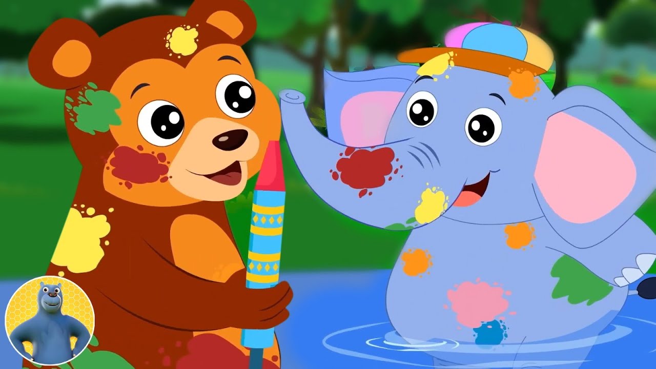 Holi Me Mach Gaya Dhamaal, होली में मच गया धमाल, Bacchon Ka Gana, Holi Song for Children
