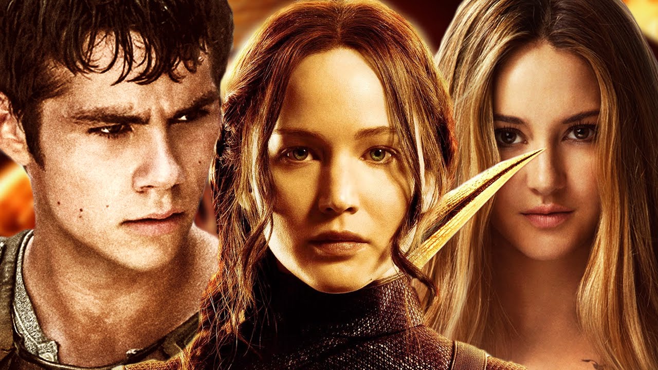 The Divergent, Maze Running, Hunger Games Trailer