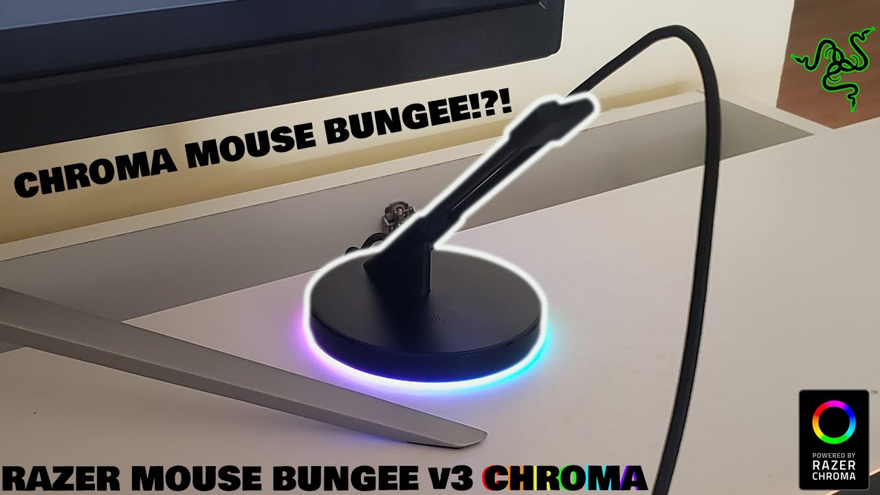 Razer Mouse Bungee v3 Chroma - Unboxing, Setup, and Lighting Effects!