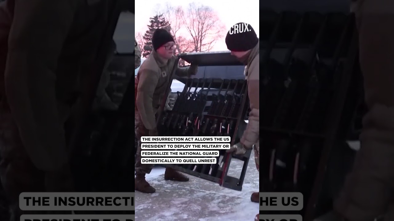 US Military Shows Minnesota National Guard Footage Amid ICE Crackdown