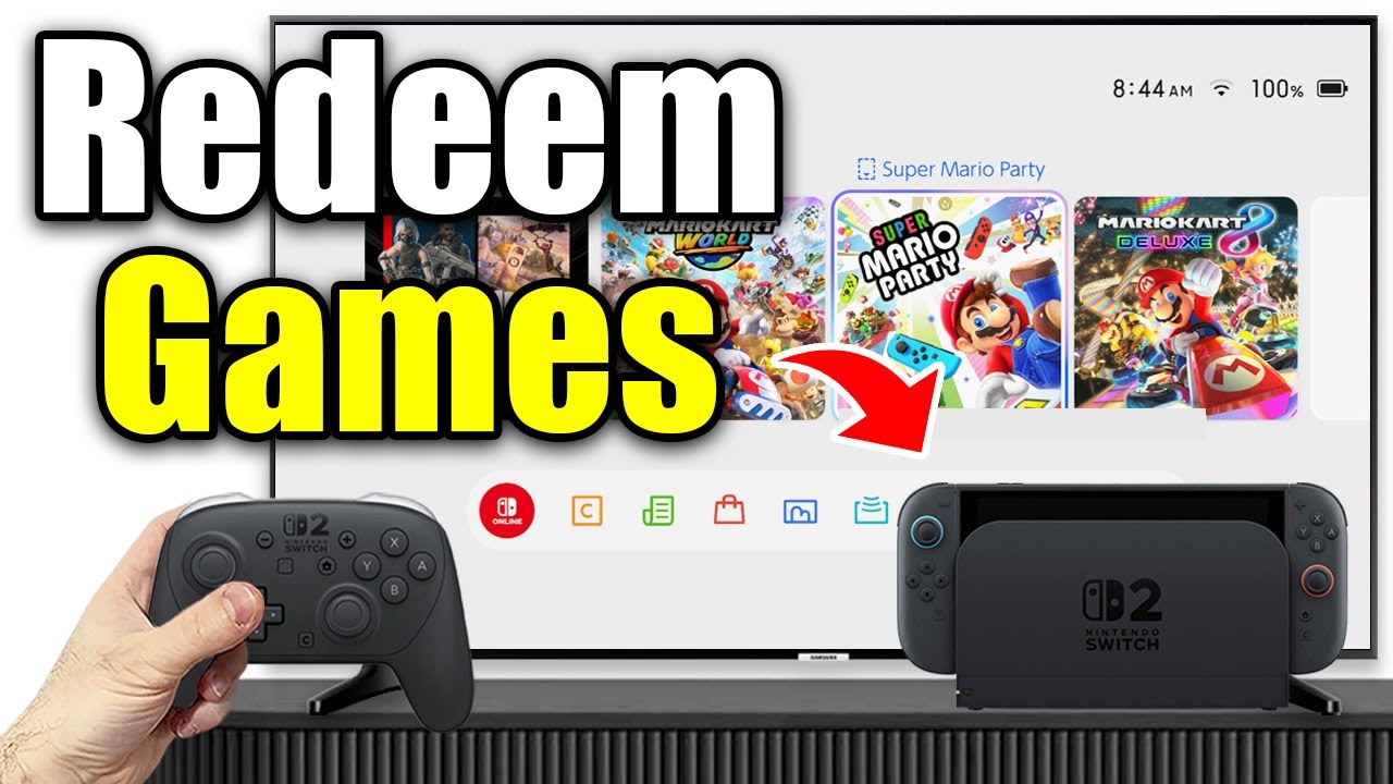 How To Redeem Game Vouchers on Nintendo Switch 2 (Easy Guide!)