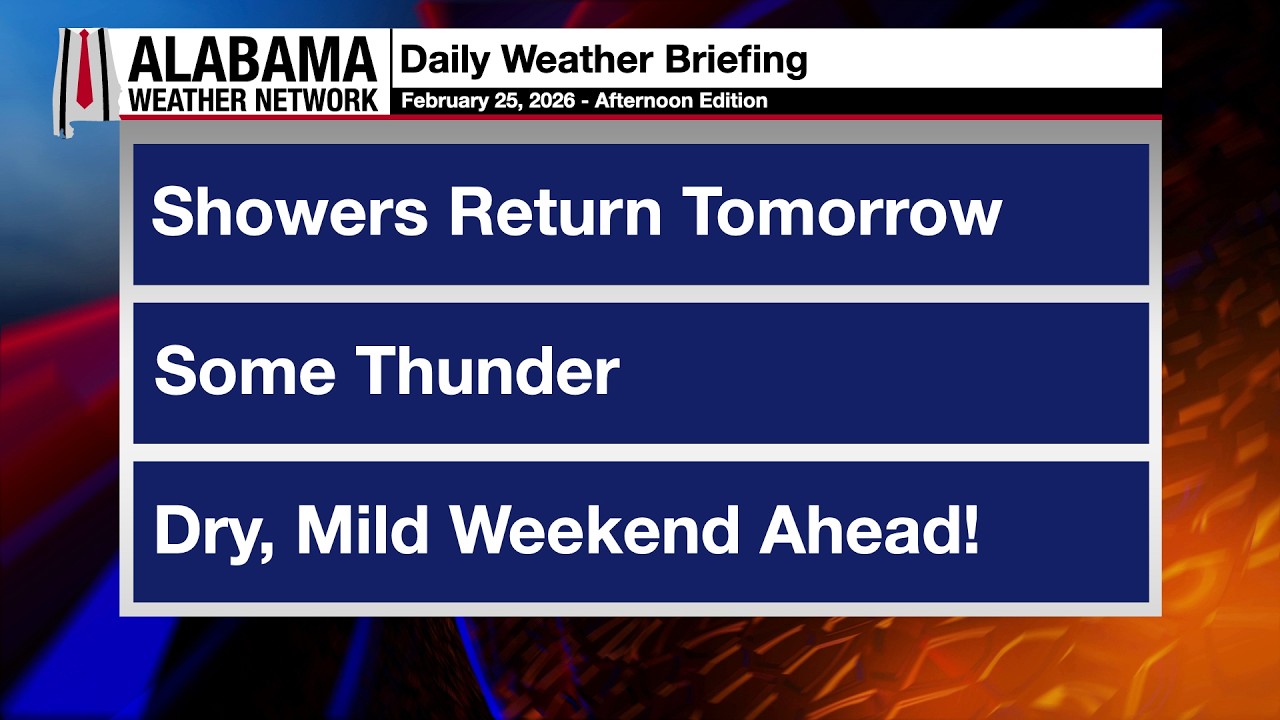 James Spann's Afternoon Briefing - Wednesday 2.25.26