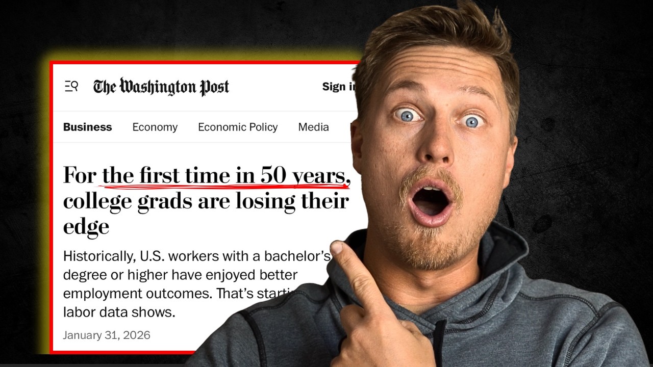College is Officially a Scam in 2026... Here's Why!