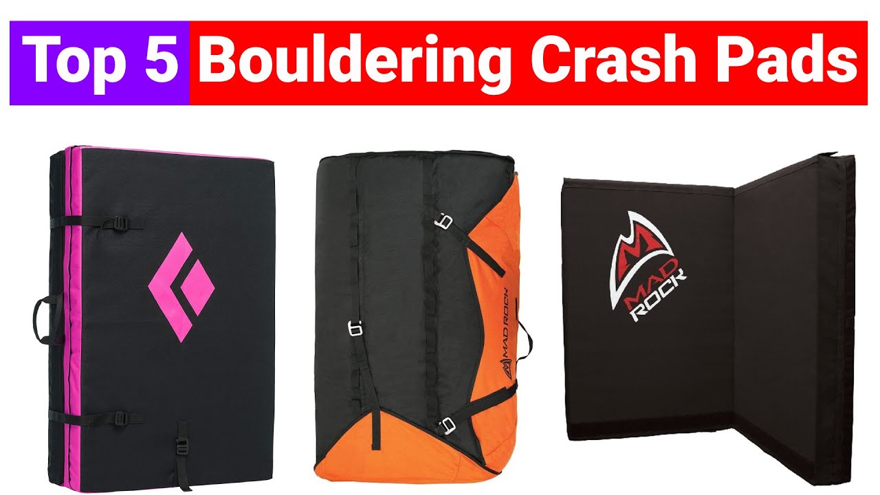 Best Bouldering Crash Pads for Climbing [Top 5 Crash Pads Review and Buying Guide]✅✅✅