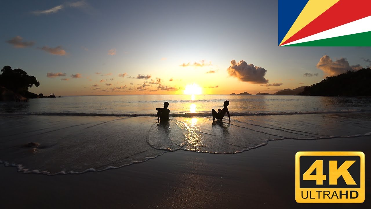 Evening Anse Louis Beach Mahé Seychelles