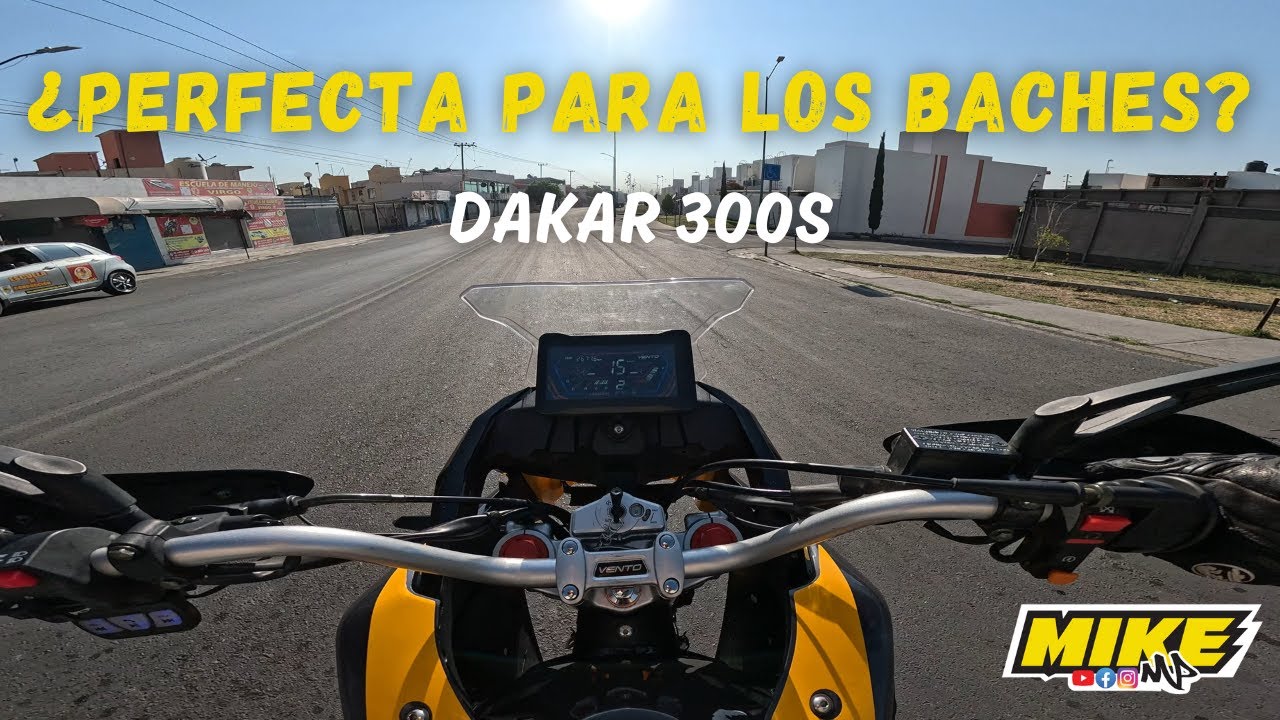 Vento DAKAR 300S ¿IDEAL para USO DIARIO? PRUEBA de MANEJO | MIKE MP