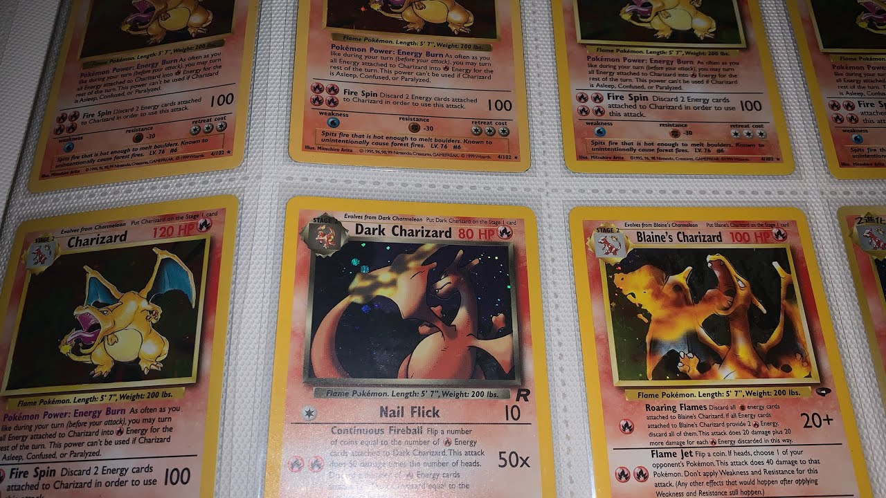 My Pokemon Big Vintage Binders (Part 1)