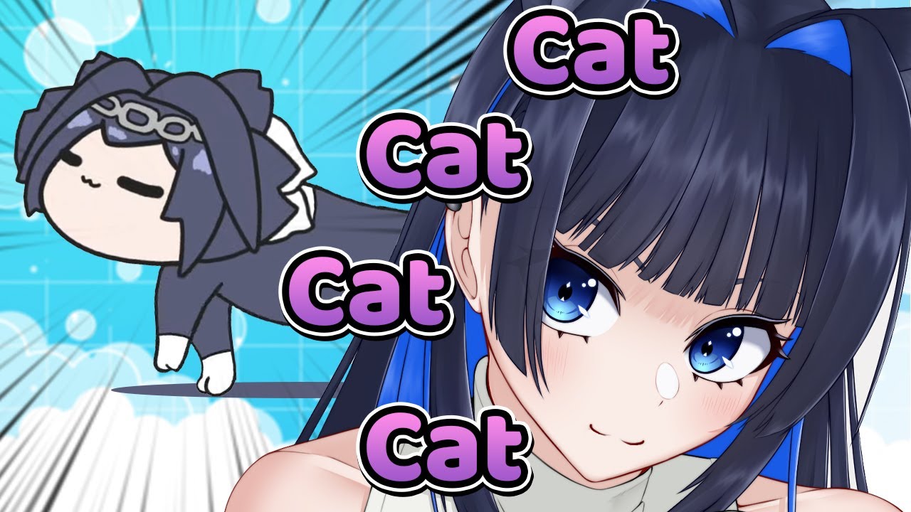 Kronii Is Cute When Looking For A Cat