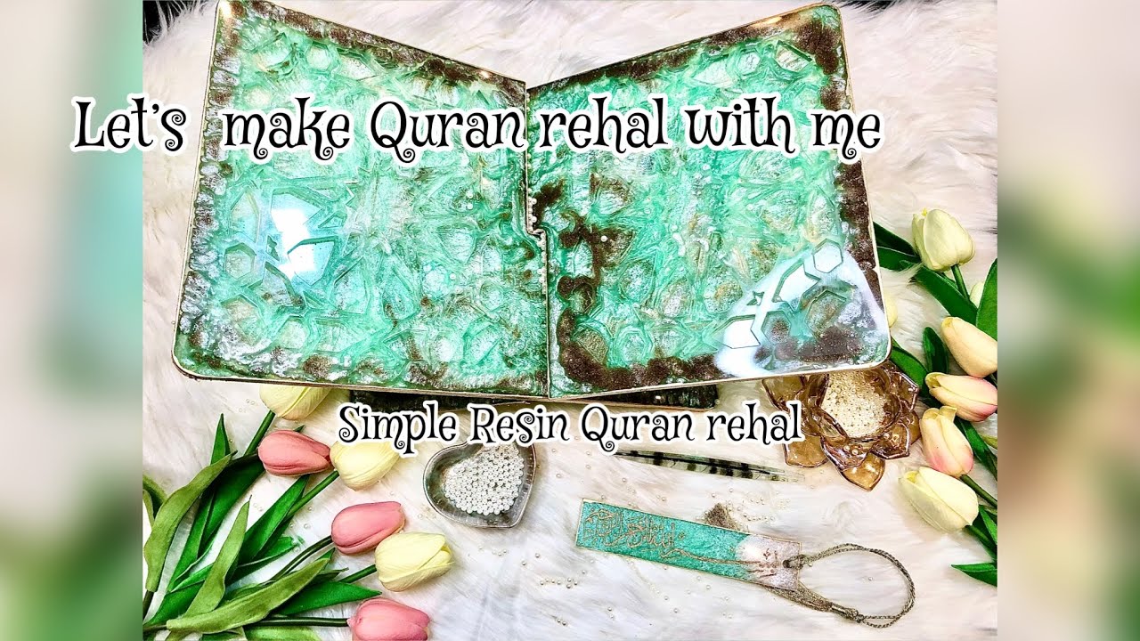 Resin Quran Rehal tutorial for beginners