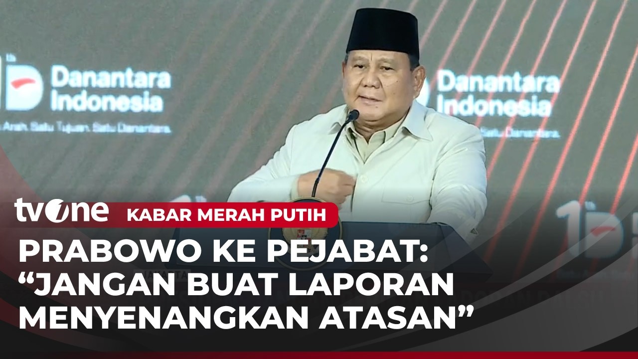 Ultimatum Presiden Prabowo soal Pembuat Laporan Palsu | Kabar Merah Putih