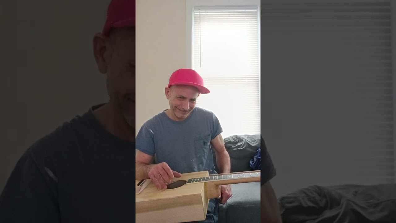 I'ma gonna love you by Dave Migliore on box slide guitar #stargazerguitars