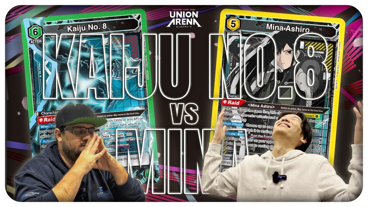 UNLIMITED...DRAW POWER!!! | Kaiju No.8 vs Mina | Union Arena TCG Gameplay