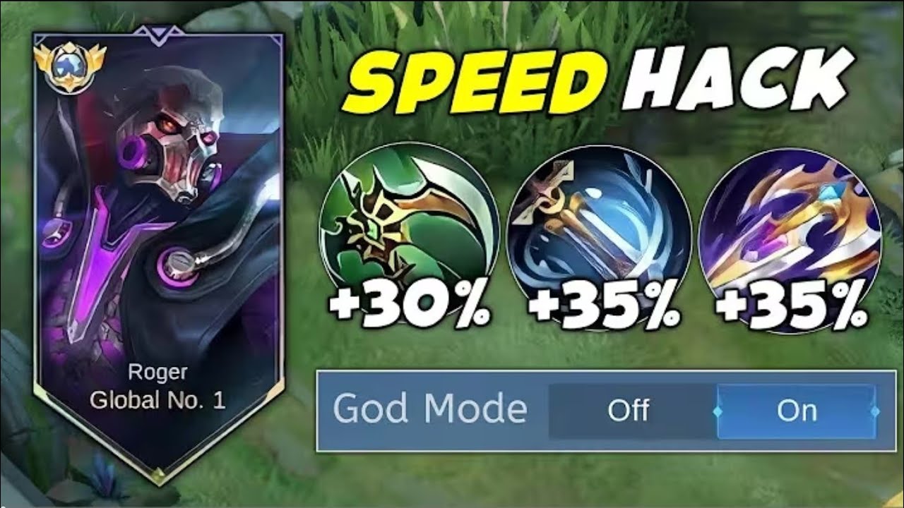 WHEN GLOBAL ROGER ABUSETHOS BROKEN ATTACK SPEED BUILD|MLBB