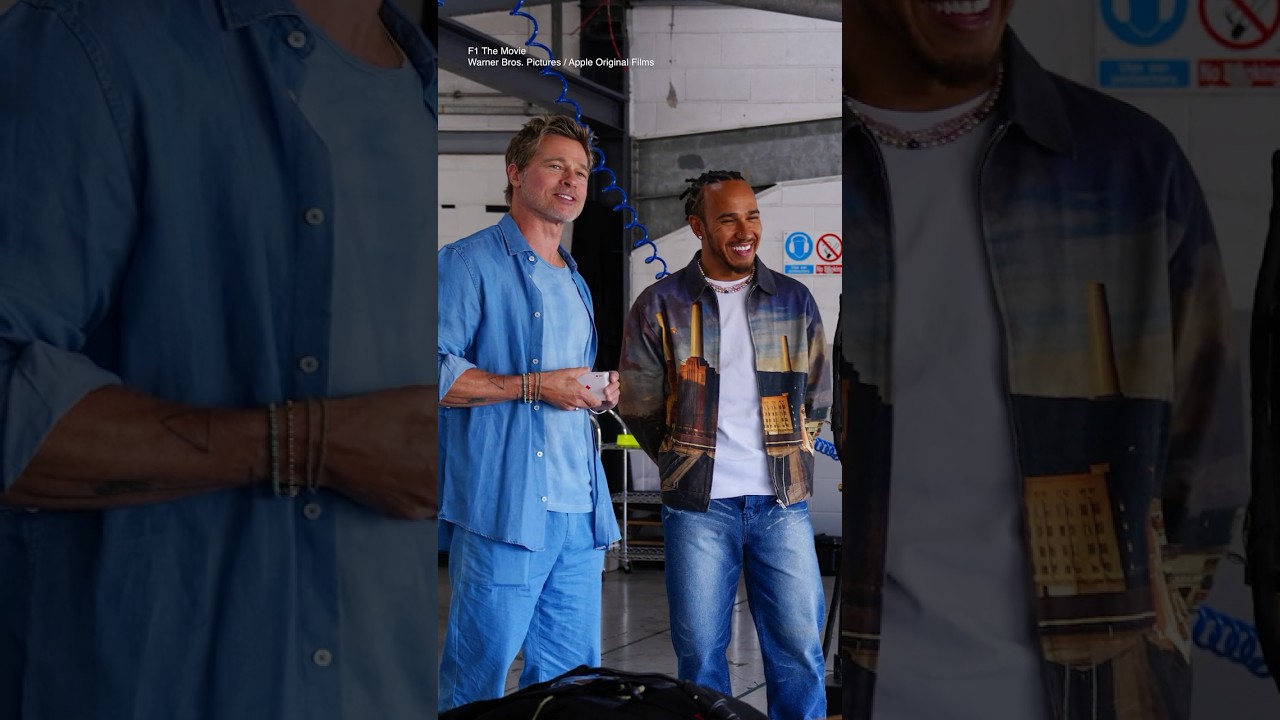 Brad Pitt Says 'F1 The Movie' Couldn't Exist Without Lewis Hamilton