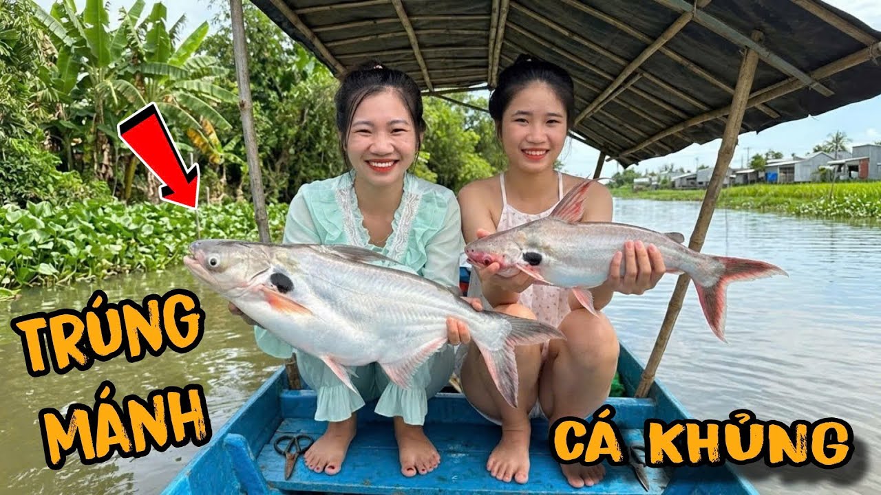 Dẫn Chị 2 Miền Tây Trở Lại Khu Cỏ Hoang Thăm Câu Chai - Trúng Nhiều Cá Khủng | Lộc Cá Lăng 