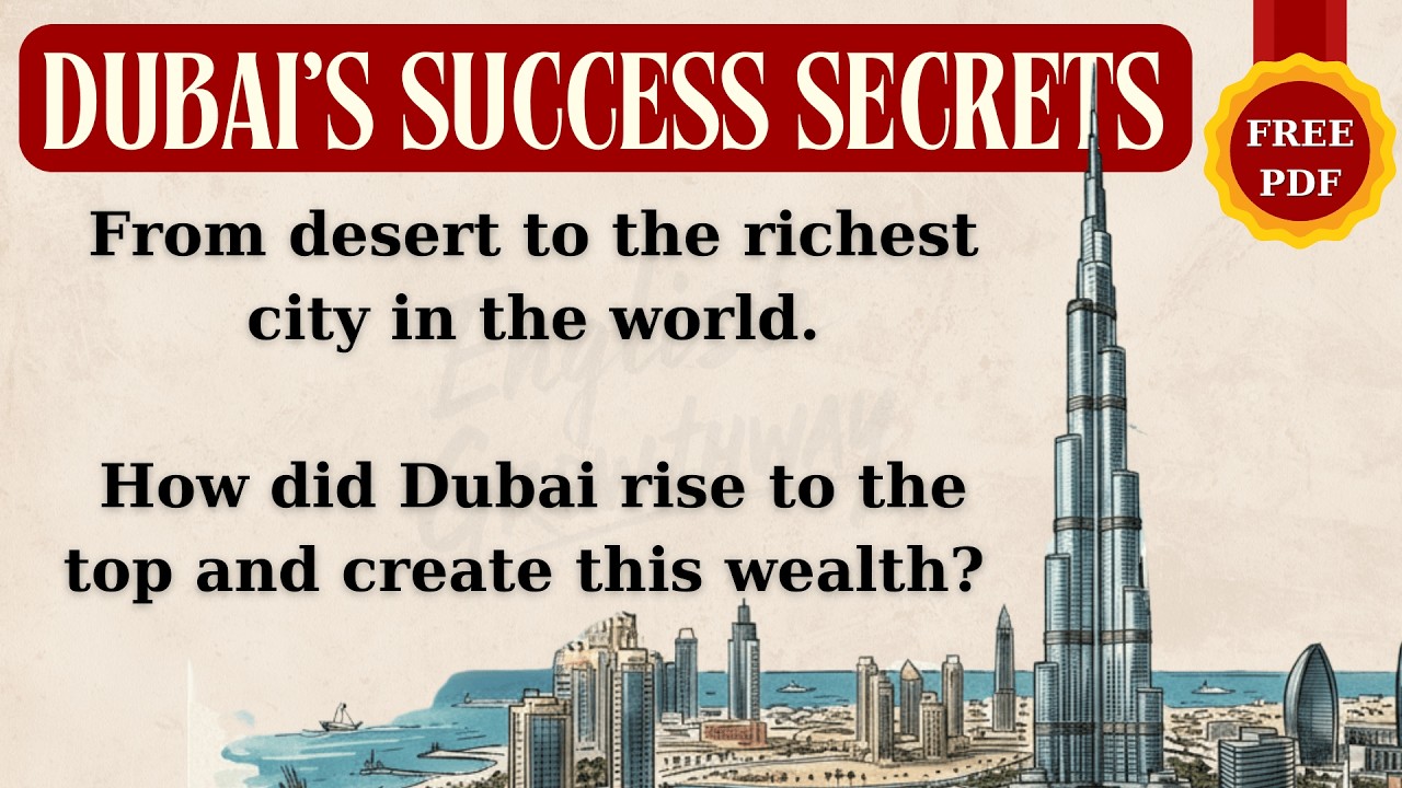 Dubai’s Success Secrets | Learn English Through Story | Improve Your English