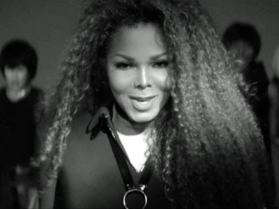 On Set With Janet Jackson for 'Dammn Baby'