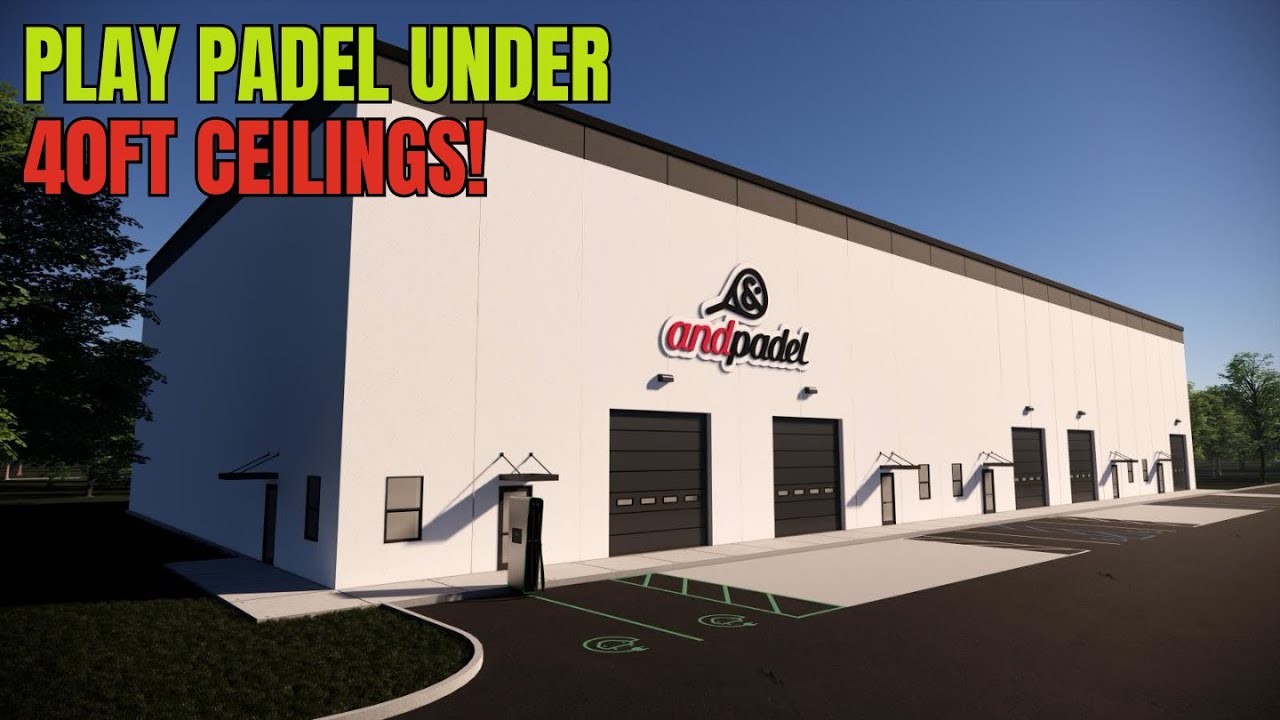 Exploring AndPadel in Oakland, NJ: Indoor Padel Excellence with 40ft Ceilings!