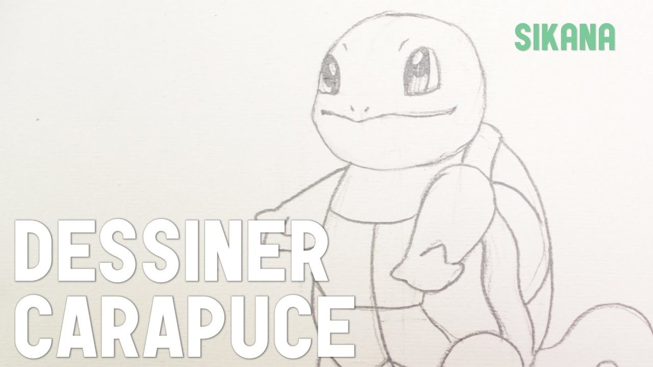 Carapuce - Pok&eacute;mon | Dessin
