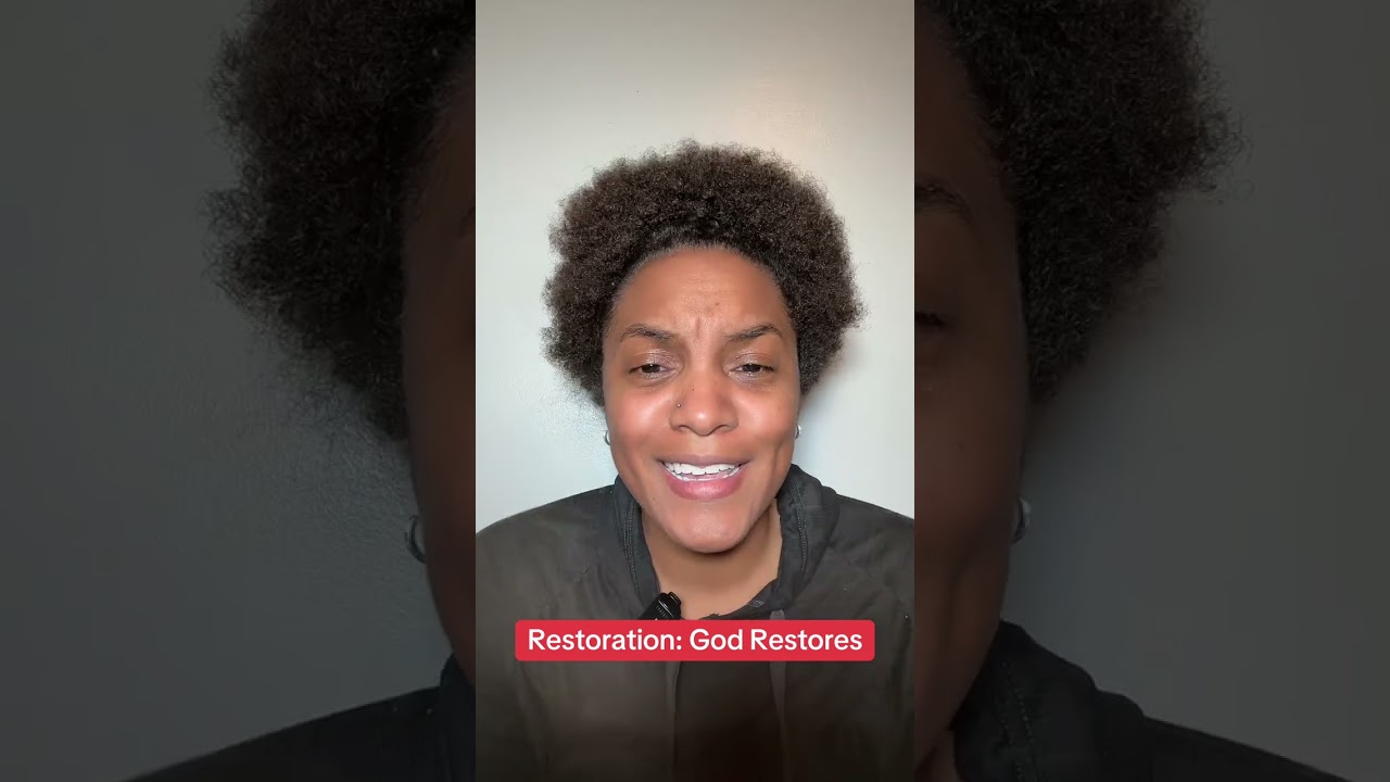 God is a restoring God! #god #prayerandpurpose #prayer #powerfulprayers 