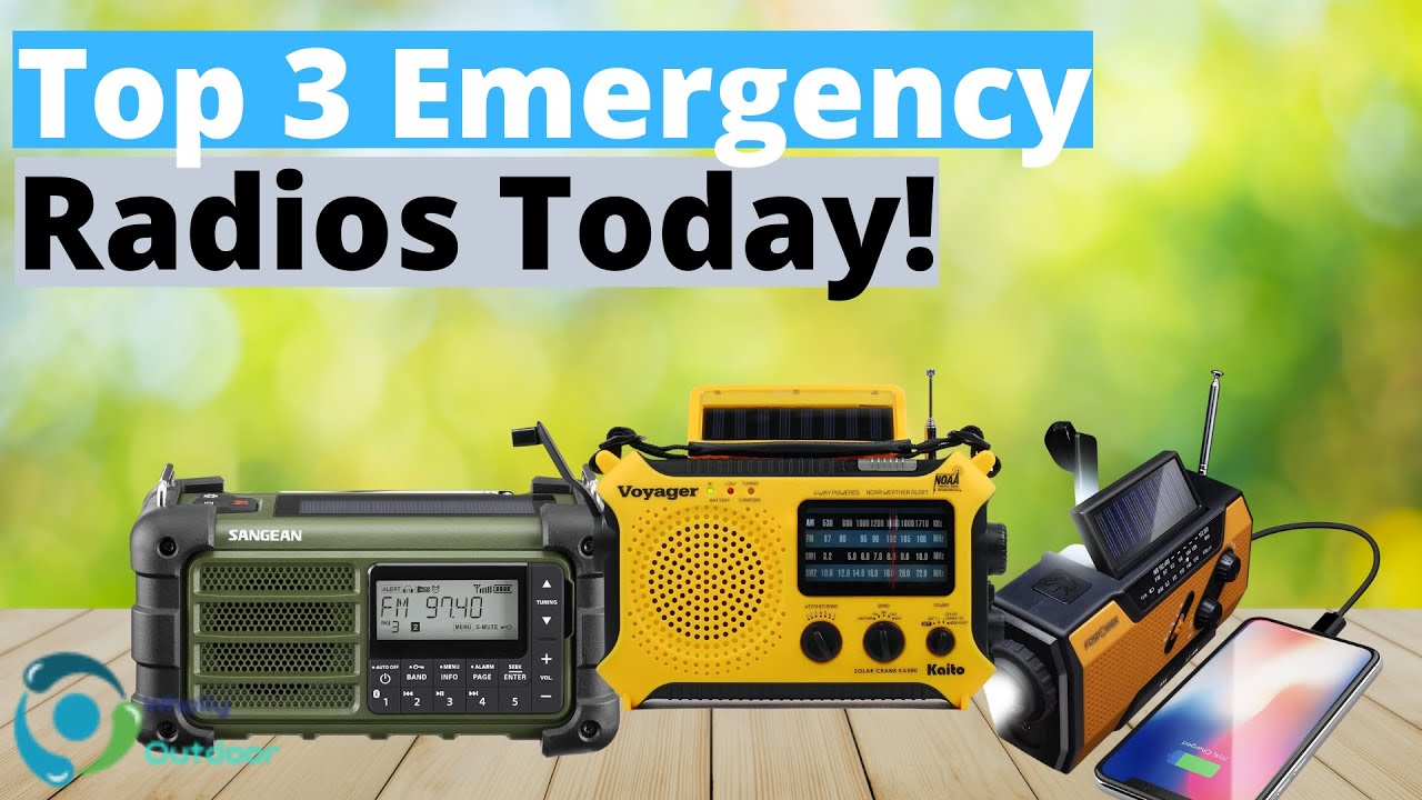 THE BEST EMERGENCY RADIOS TODAY! [TOP 3]🎖️ #emergencyradio #emergency