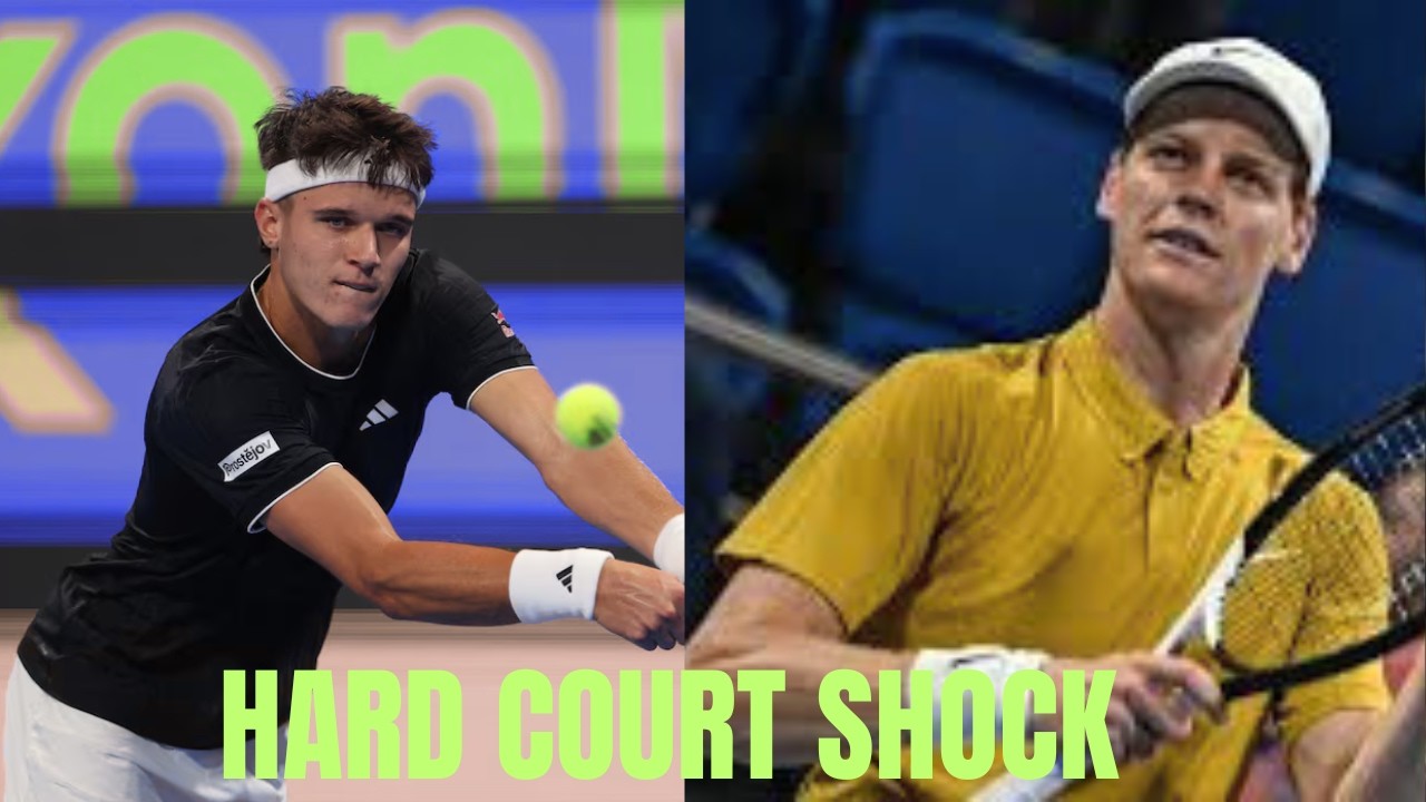 JAKUB MENSIK STUNS JANNIK SINNER TO END HARD COURT STREAK IN DOHA