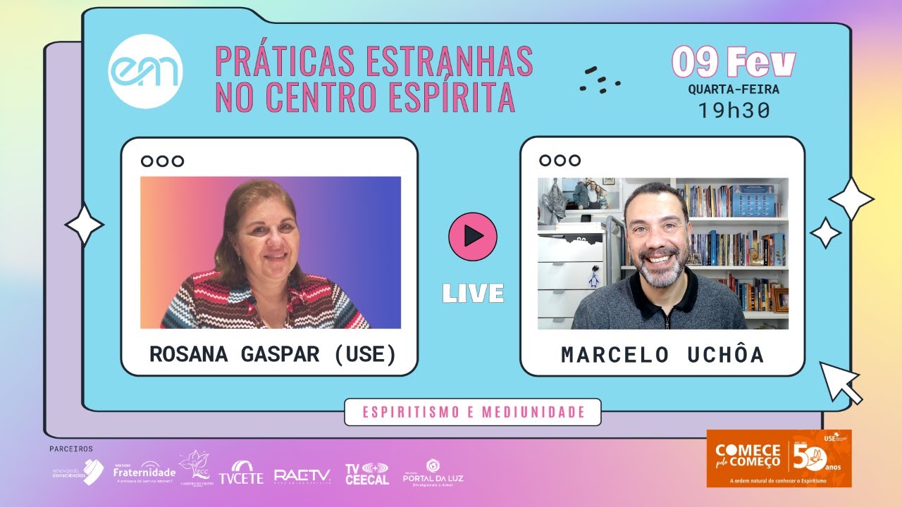 PR&Aacute;TICAS ESTRANHAS NO CENTRO ESP&Iacute;RITA - Rosana Gaspar e Marcelo Uch&ocirc;a