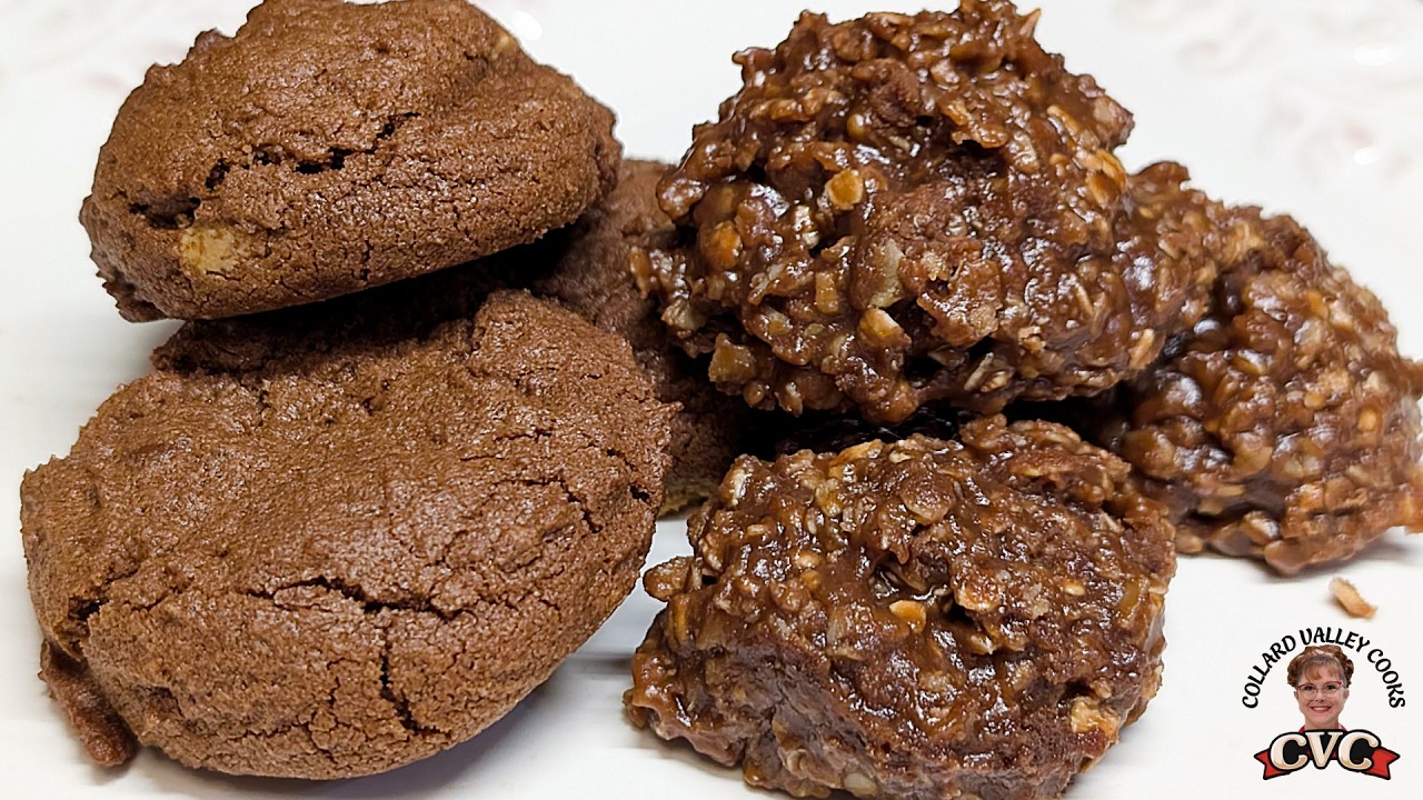 2 Delicious Chocolate Cookie Recipes - Chocolate Oatmeal - Triple Chocolate Chip