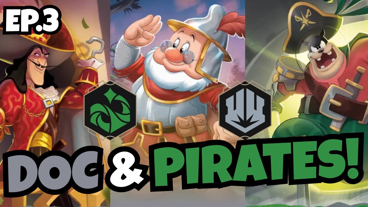 Lorcana Set 8 Deck - Desperate Pirates!
