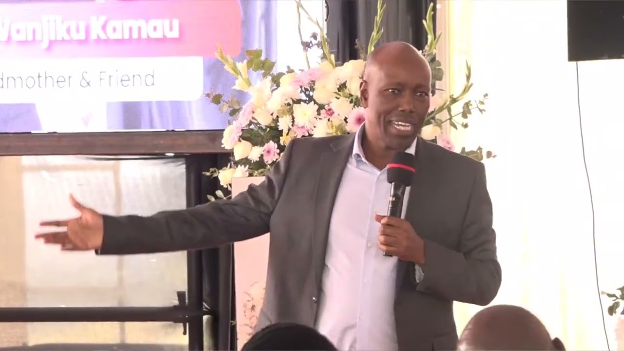 WATCH! CS LEE KINYANJUI SPEECH IN FRONT OF GACHAGUA IN MURANG'A