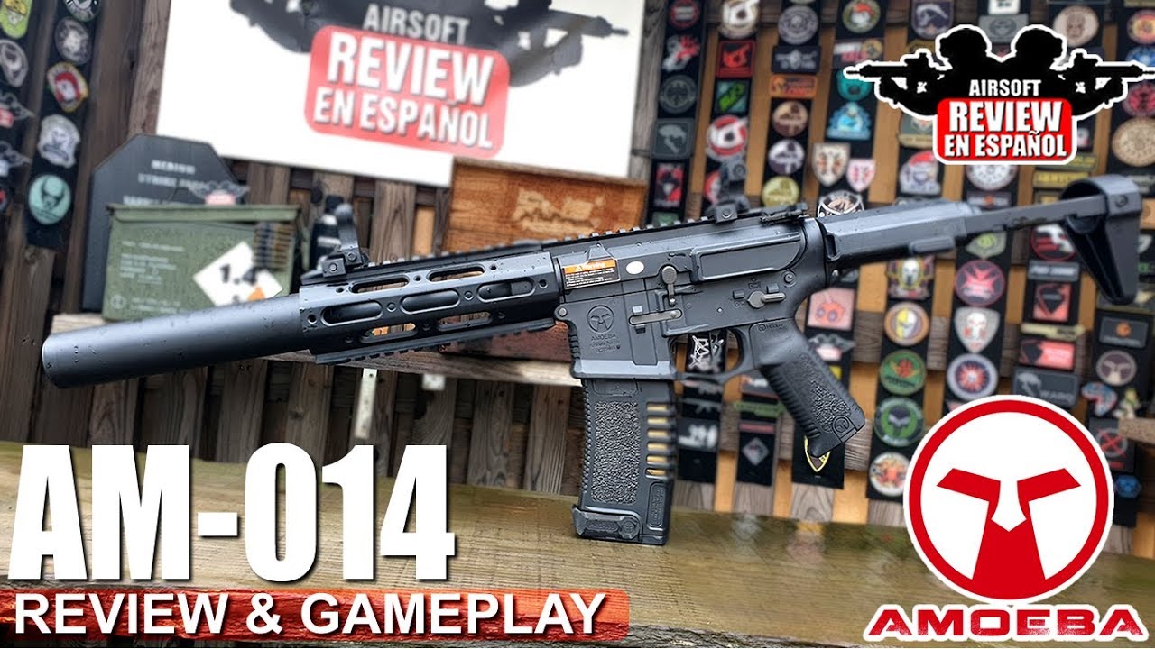 ARES AMOEBA AM-014 - Gameplay en CQB | Airsoft Review en Español