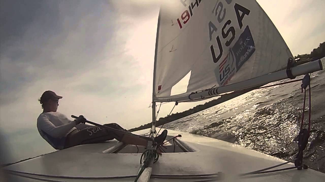 Center of Effort Sailing : Epic Battle!!!! Laser vs. 420s Race 1