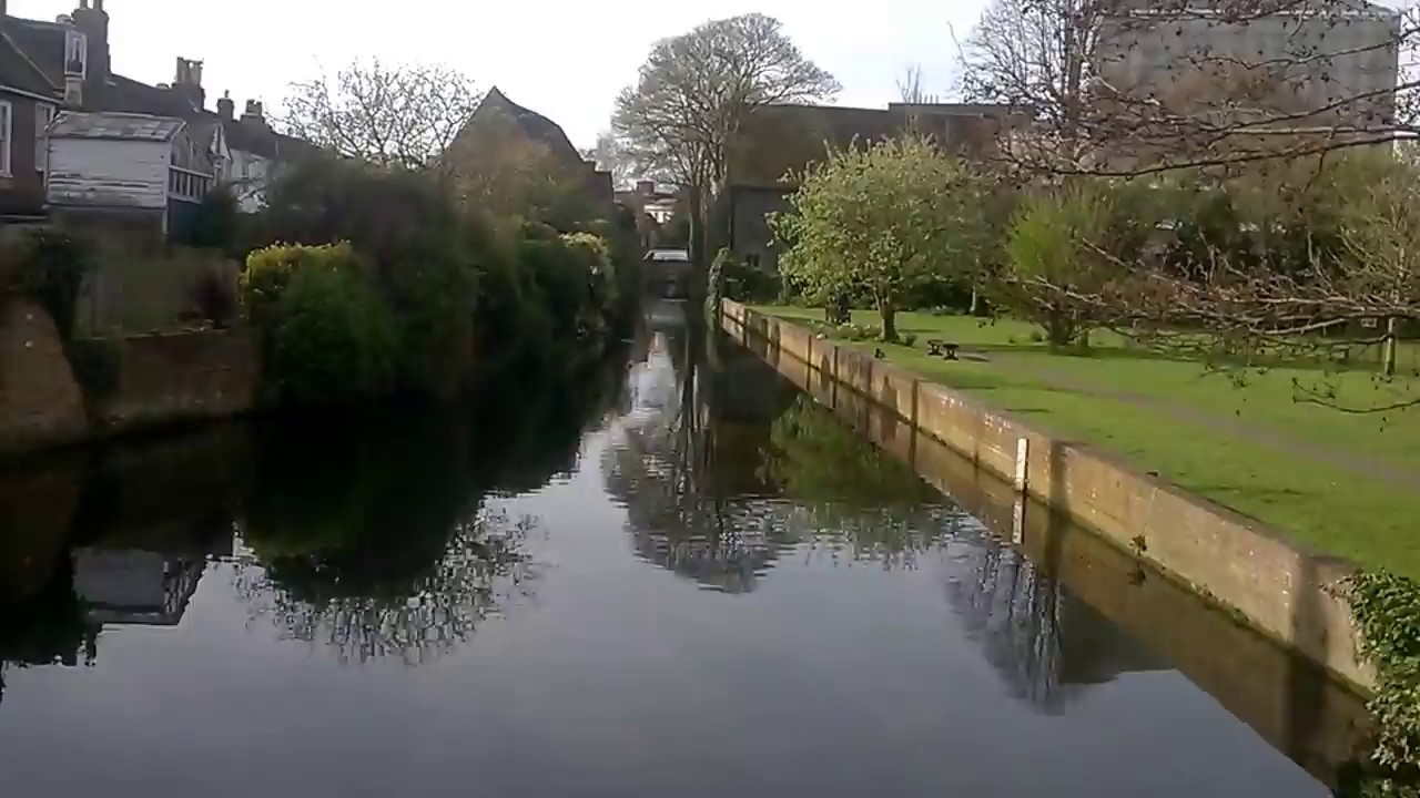 Canterbury - River Stour, Locks and Weirs