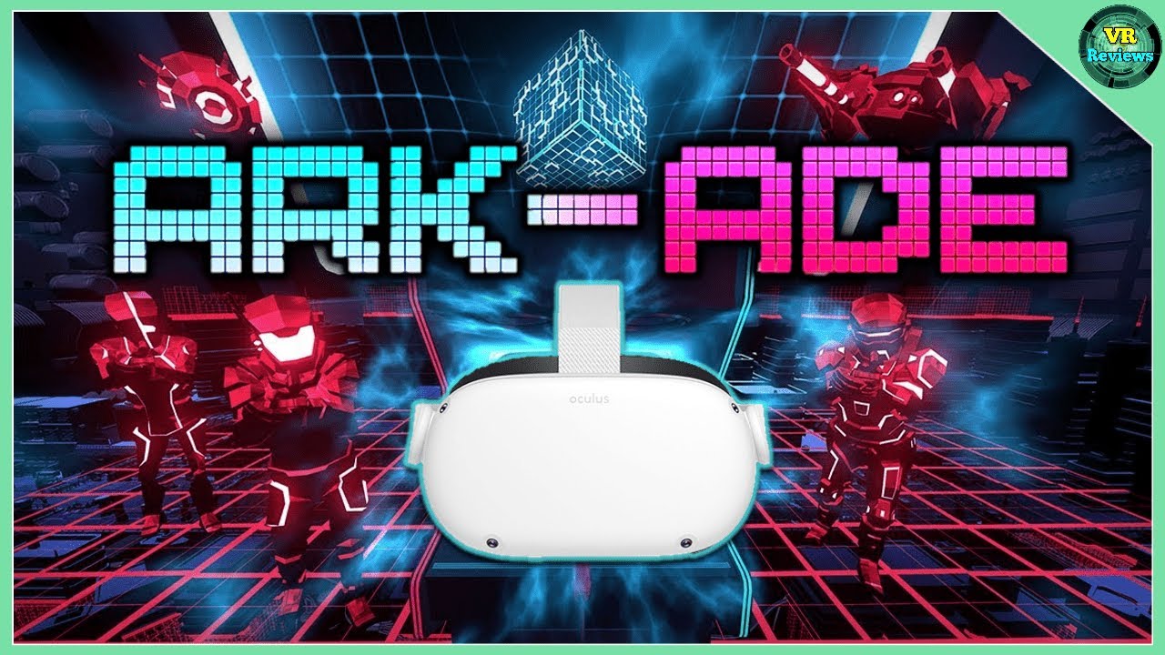 ARK-ADE 80’s Inspired Retro FPS for Oculus Quest! This Fast Paced App Lab ARKADE Shooter is a Blast!