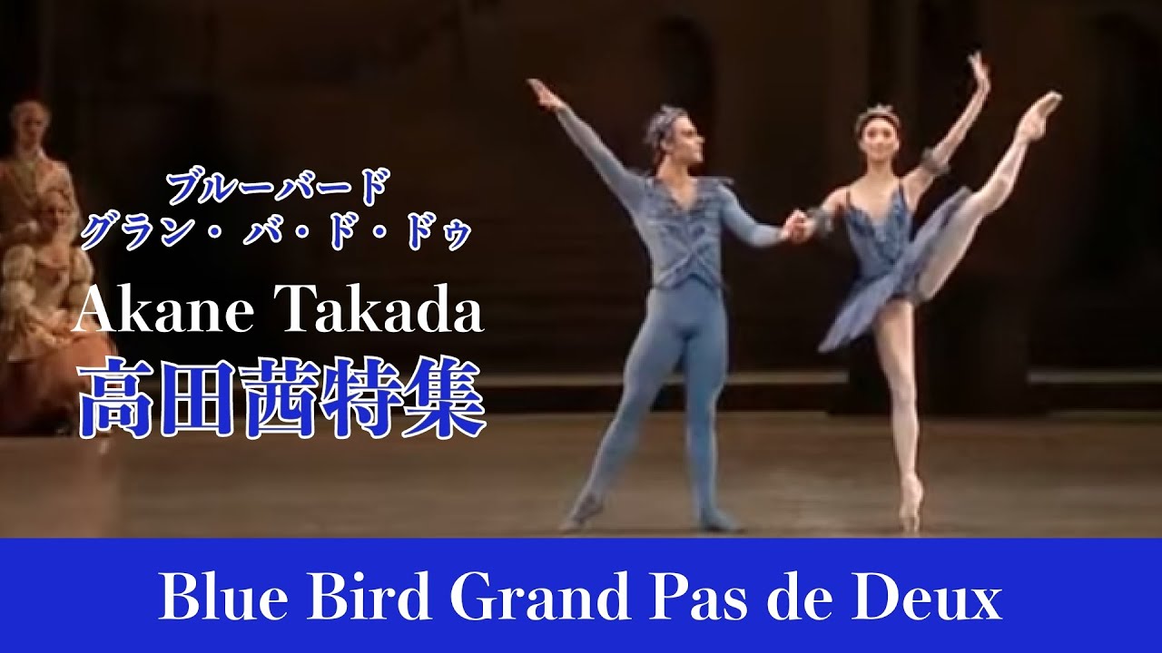 【高田茜特集】ブルーバードグラン・パ・ド・ドゥ| Best of Akane Tanaka