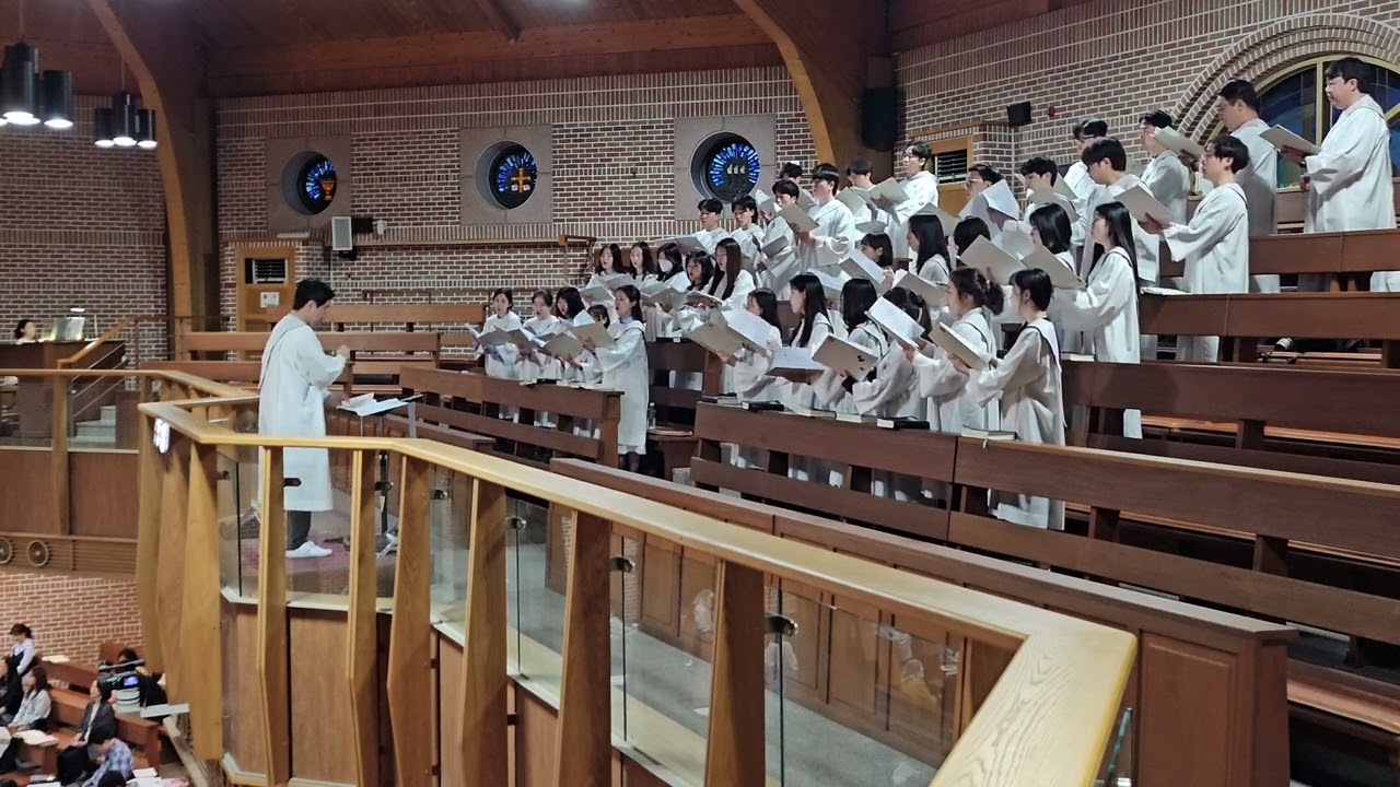 [이문동 베네딕도 성가대] Gloria 1악장 - John  Rutter | 2025년 4월 20일 주님 부활 대축일 (장애인의 날)